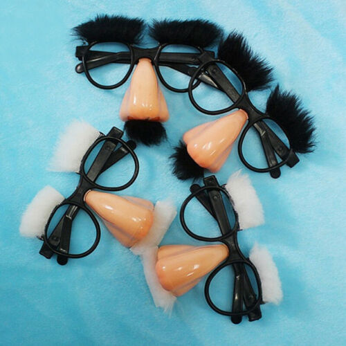 Halloween Disguise Glasses And Mustache Funny Adult Big Nose Festival SuppliFLY - Fresh Stock Dated February 2026