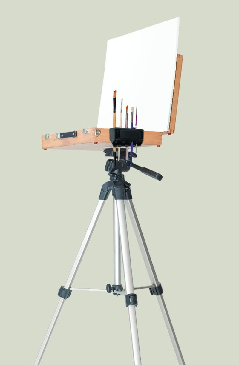 Brush Grip Paintbrush Holder and Drying Rack/Caddy, Painting Supplies (Black) - Fresh Stock Dated February 2026