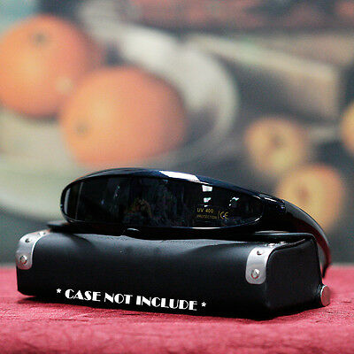 NEW MENS FUN SUNGLASSES CYCLONE COSTUME SHADES FULL EYE WEAR BLACK WHITE RED - Fresh Stock Dated December 2025