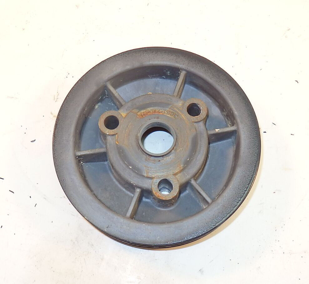 Volvo Penta GM Aluminum Crankshaft Pulley # 3851991 V6, V8, 4.3, 5.0 - Fresh Stock Dated February 2026