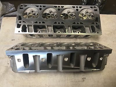 2 Chevy LS1 LS2 LS6 210cc 64cc 2 Aluminum Cylinder Heads Pro Header Qual cast - Fresh Stock Dated February 2026