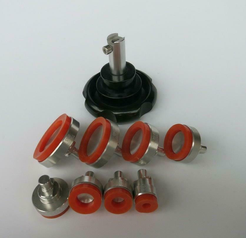 16mm-45mm Anti-Scratch Screw Back Case Opener with Rubber Ring for Watch Repair - Fresh Stock Dated February 2026