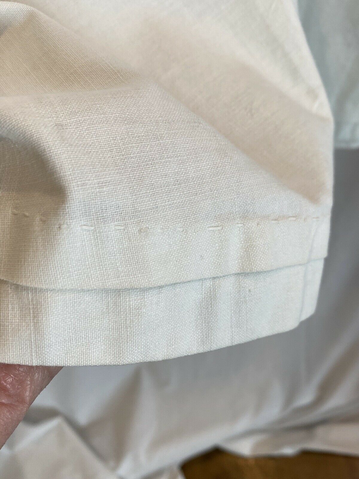 Victorian / Edwardian White Heavy Cotton Skirt - Fresh Stock Dated February 2026