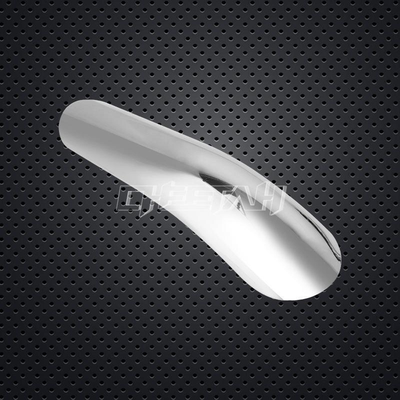 Universal Motorcycle Curved Heat-shield Muffler Exhaust Pipe Cover Heel Guard - Fresh Stock Dated February 2026