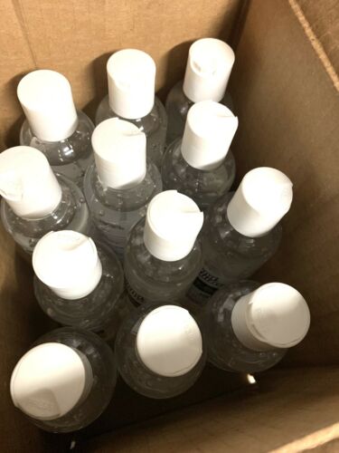 8 oz. Gel Instant Hand Sanitizer FDA Registered - Pack of 12 Bottles - Fresh Stock Dated February 2026