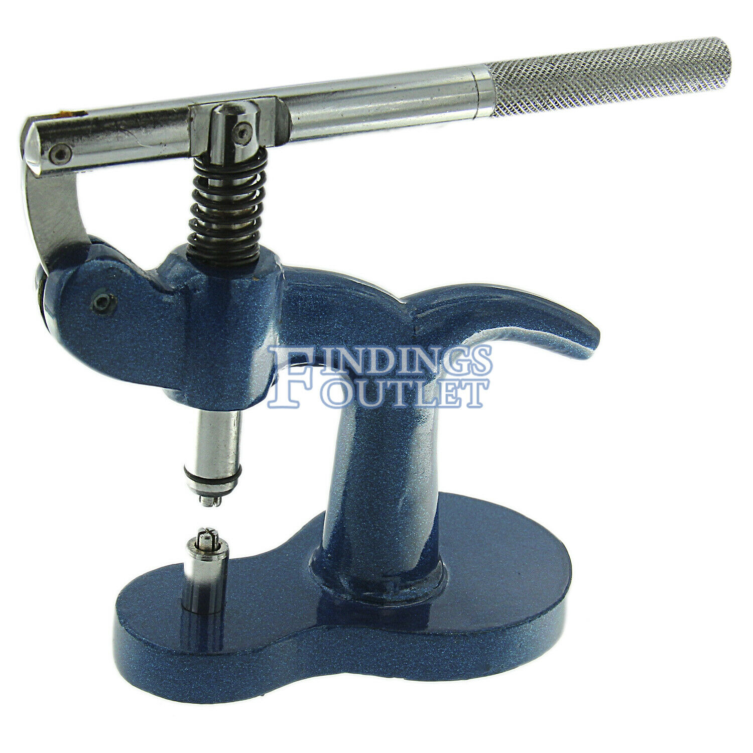 Watch Case Press With 7 Hollow & 7 Flat Nylon Dies Repair Battery Replacement - Fresh Stock Dated February 2026