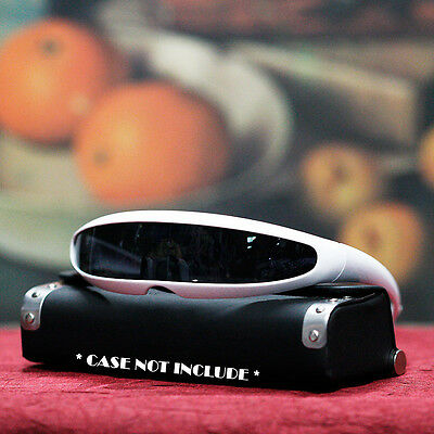 NEW MENS FUN SUNGLASSES CYCLONE COSTUME SHADES FULL EYE WEAR BLACK WHITE RED - Fresh Stock Dated December 2025