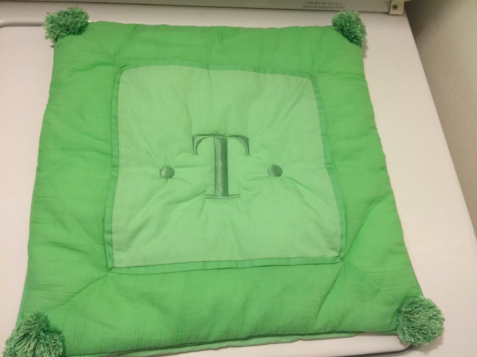 Pottery Barn Teen Crinkle Puff Toss Pillow Cover 