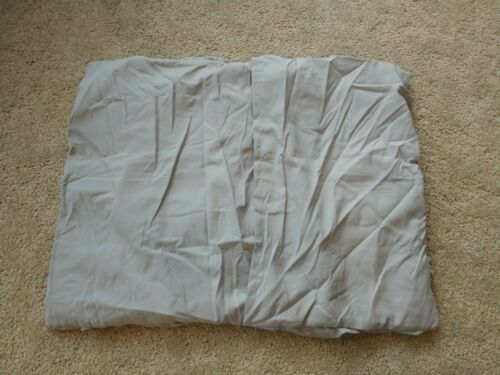 Pottery Barn dorm Light Grey Sham Ruched Detail C3 - Fresh Stock Dated December 2025