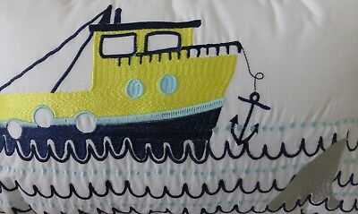 Sabrina Soto Charlie Boat Decorative Pillow 18