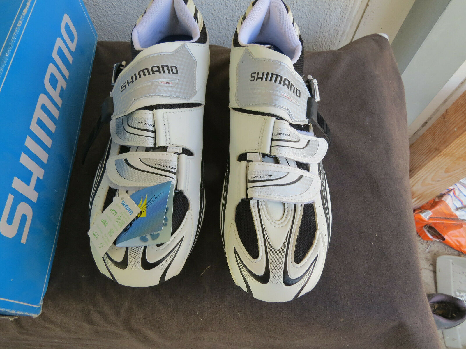 BICYCLE SHOES 48 SHIMANO SH-RO87W PRO ROAD RACING TOURING - Fresh Stock Dated December 2025