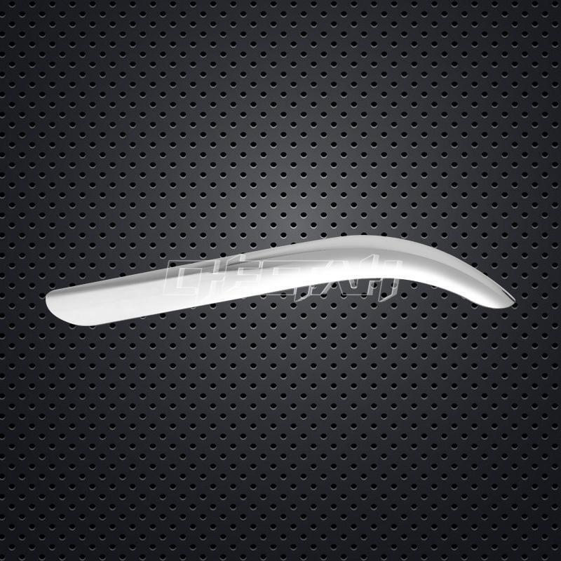 Universal Motorcycle Curved Heat-shield Muffler Exhaust Pipe Cover Heel Guard - Fresh Stock Dated February 2026