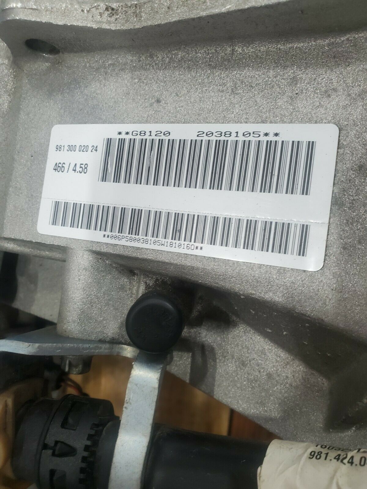 2016 Porsche 981 Cayman GT4 6 Speed Manual Transmission #2049 - Fresh Stock Dated March 2026