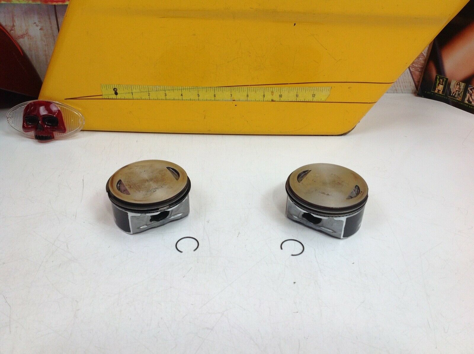 🔥07-13 OEM Harley Davidson 96ci Engine STD. Pistons/ Rings 3.750