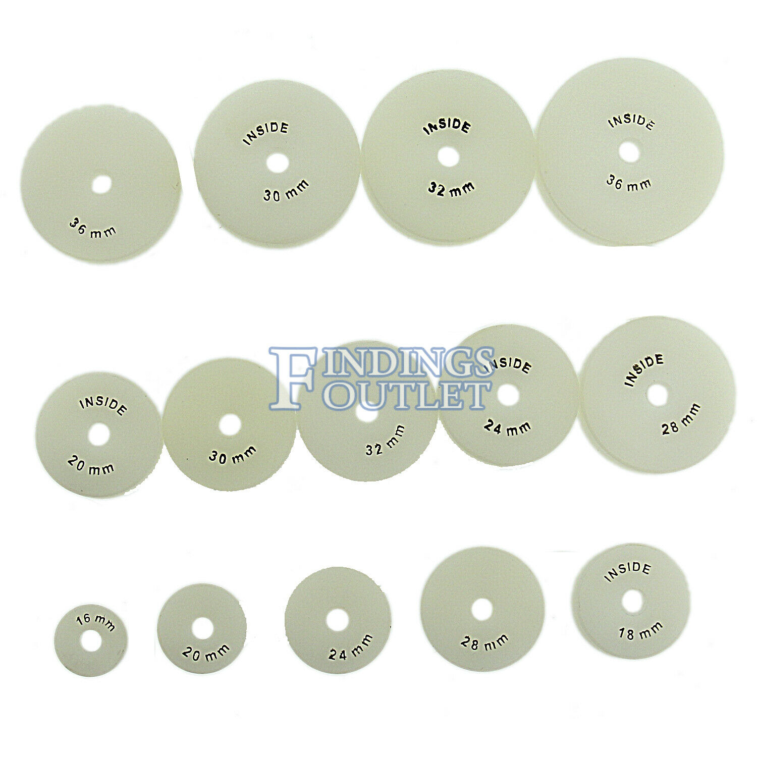 Watch Case Press With 7 Hollow & 7 Flat Nylon Dies Repair Battery Replacement - Fresh Stock Dated February 2026