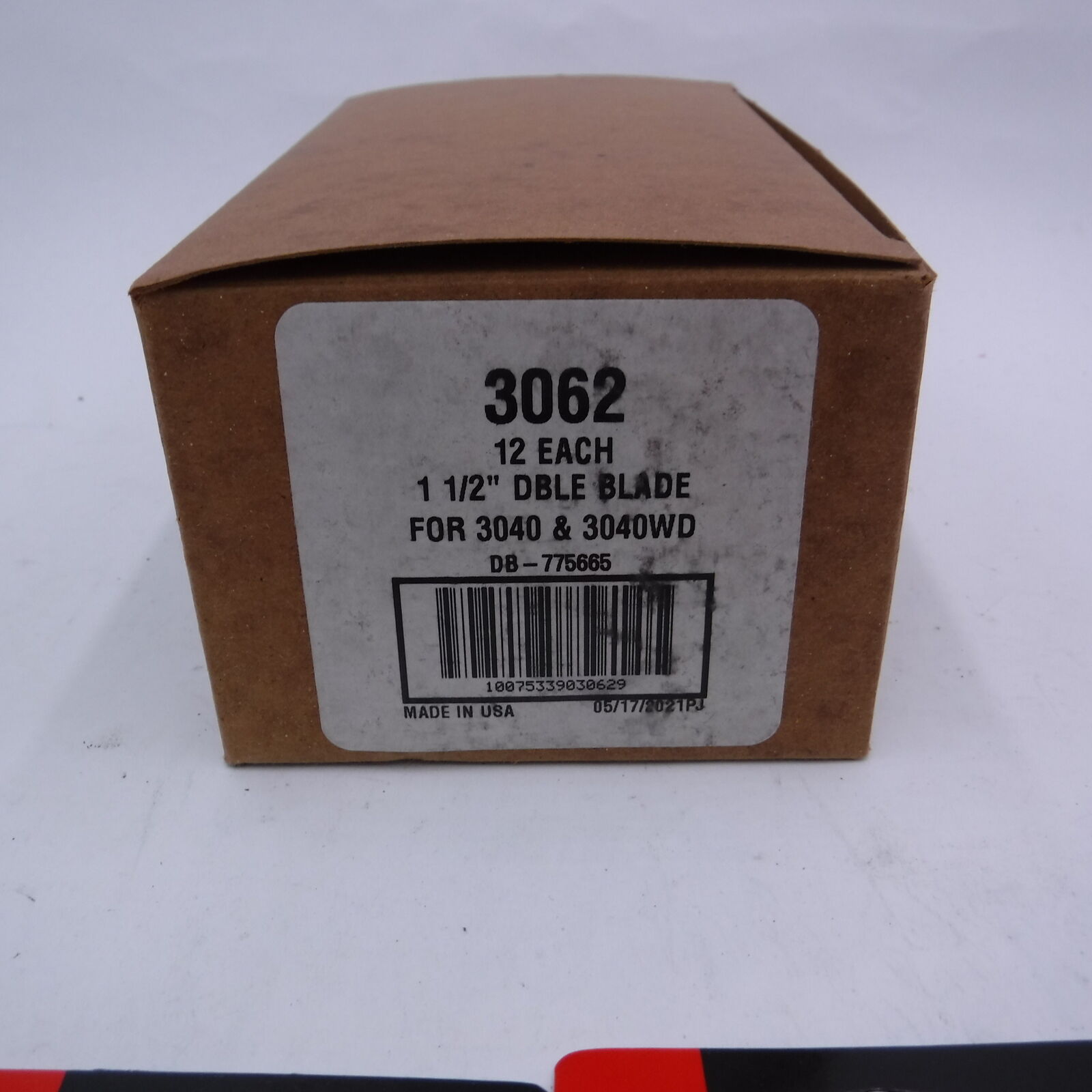 2 Packs Red Devil 3062 1 1/2