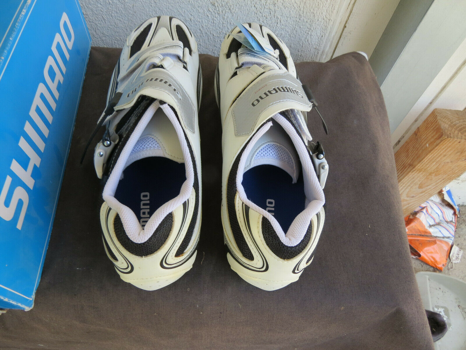 BICYCLE SHOES 48 SHIMANO SH-RO87W PRO ROAD RACING TOURING - Fresh Stock Dated December 2025