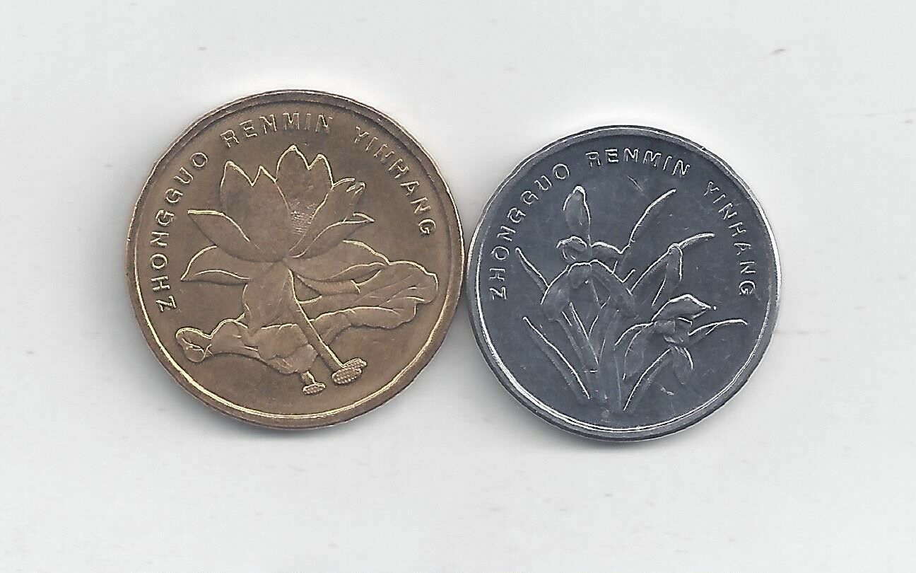 2 COINS from the PEOPLE's REPUBLIC of CHINA - 1 & 5 JIAO (BOTH DATING 2009) - Fresh Stock Dated February 2026