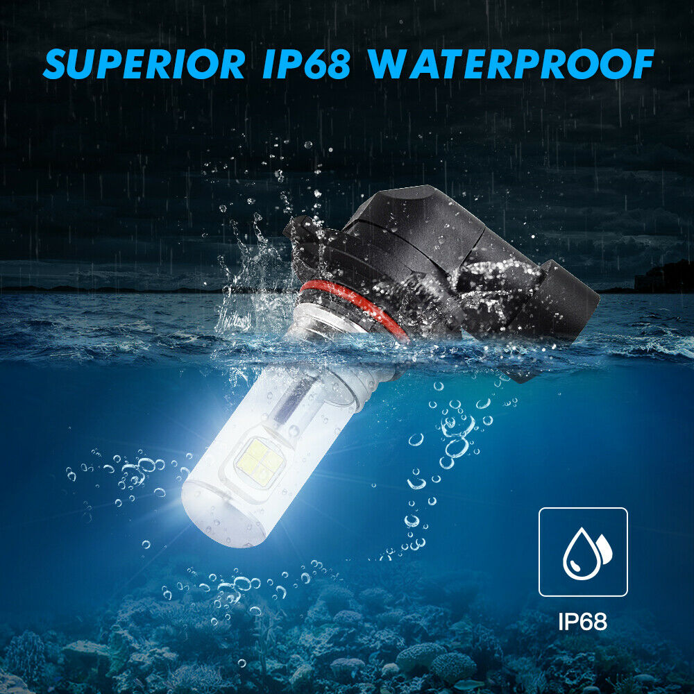 BEVINSEE 2x 9005 LED Headlights Bulbs For Can-Am Spyder RT SE6 Limited 2014-2019 - Fresh Stock Dated February 2026