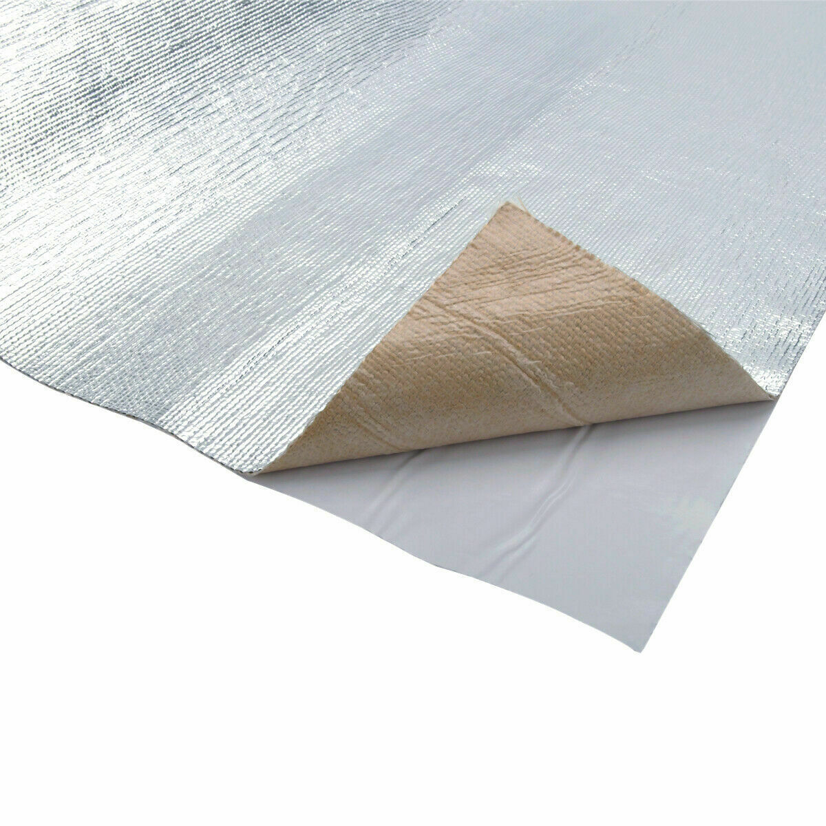 Aluminized Heat Shield Thermal Barrier Adhesive Backed Heat Sleeve 20'' × 24'' - Fresh Stock Dated February 2026
