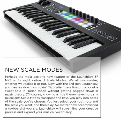 Novation Launchkey 37 MK3 37-Key Midi Keyboard Controller - Fresh Stock Dated February 2026