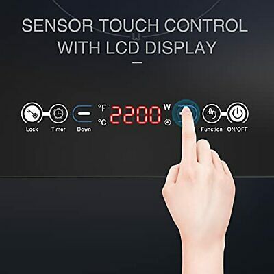 Portable Induction Cooktop, 2200W Electric Induction Countertop Burner with - Fresh Stock Dated December 2025