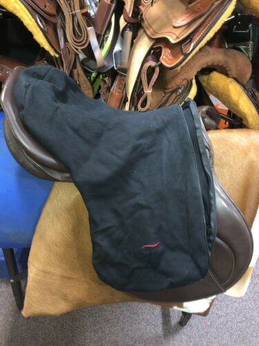 Black Zip Up English Saddle Cover - Fresh Stock Dated December 2025