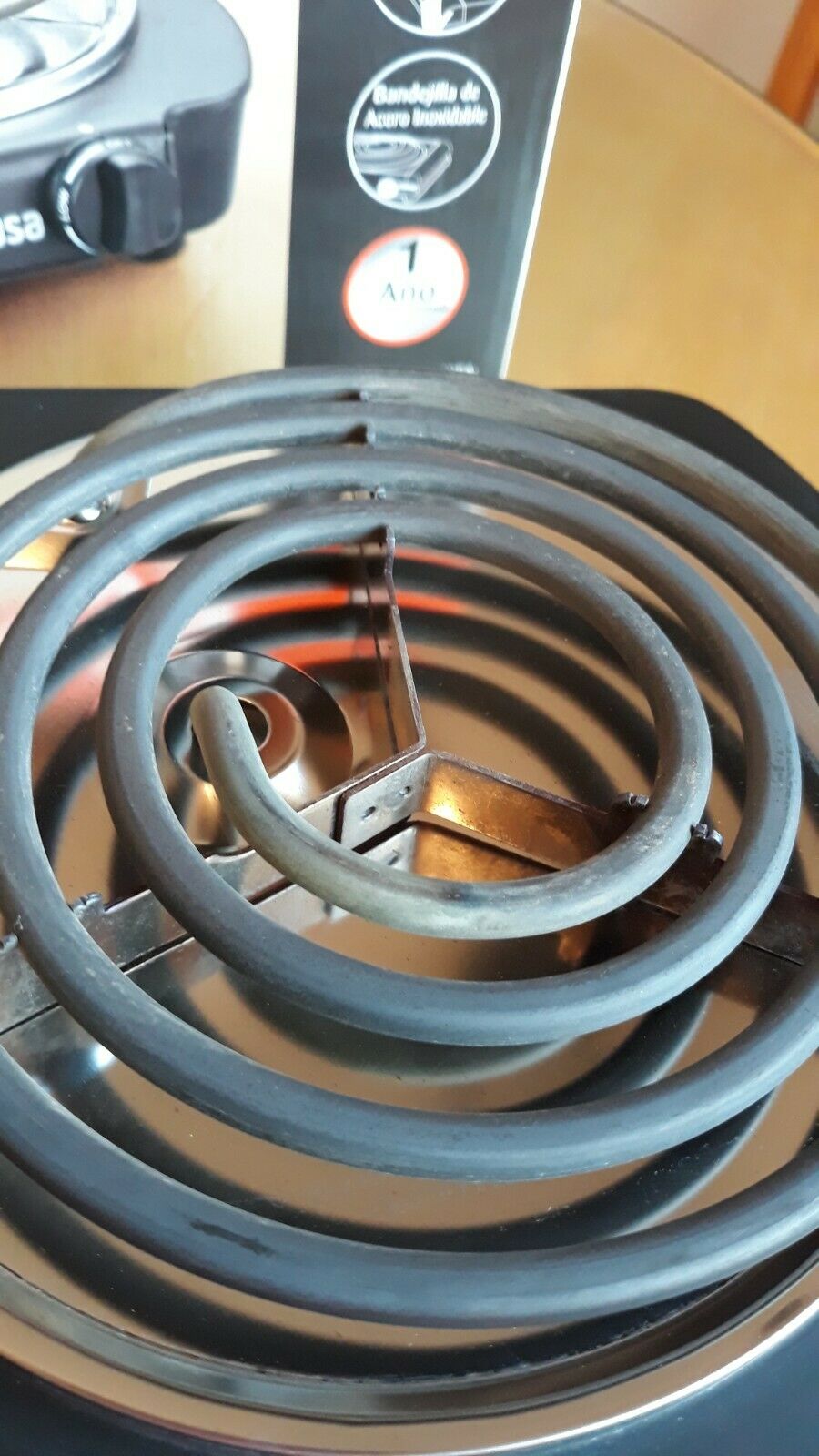 Imusa GAU-80305 1100 Watts Electric Single Burner - Black. TESTED. - Fresh Stock Dated February 2026