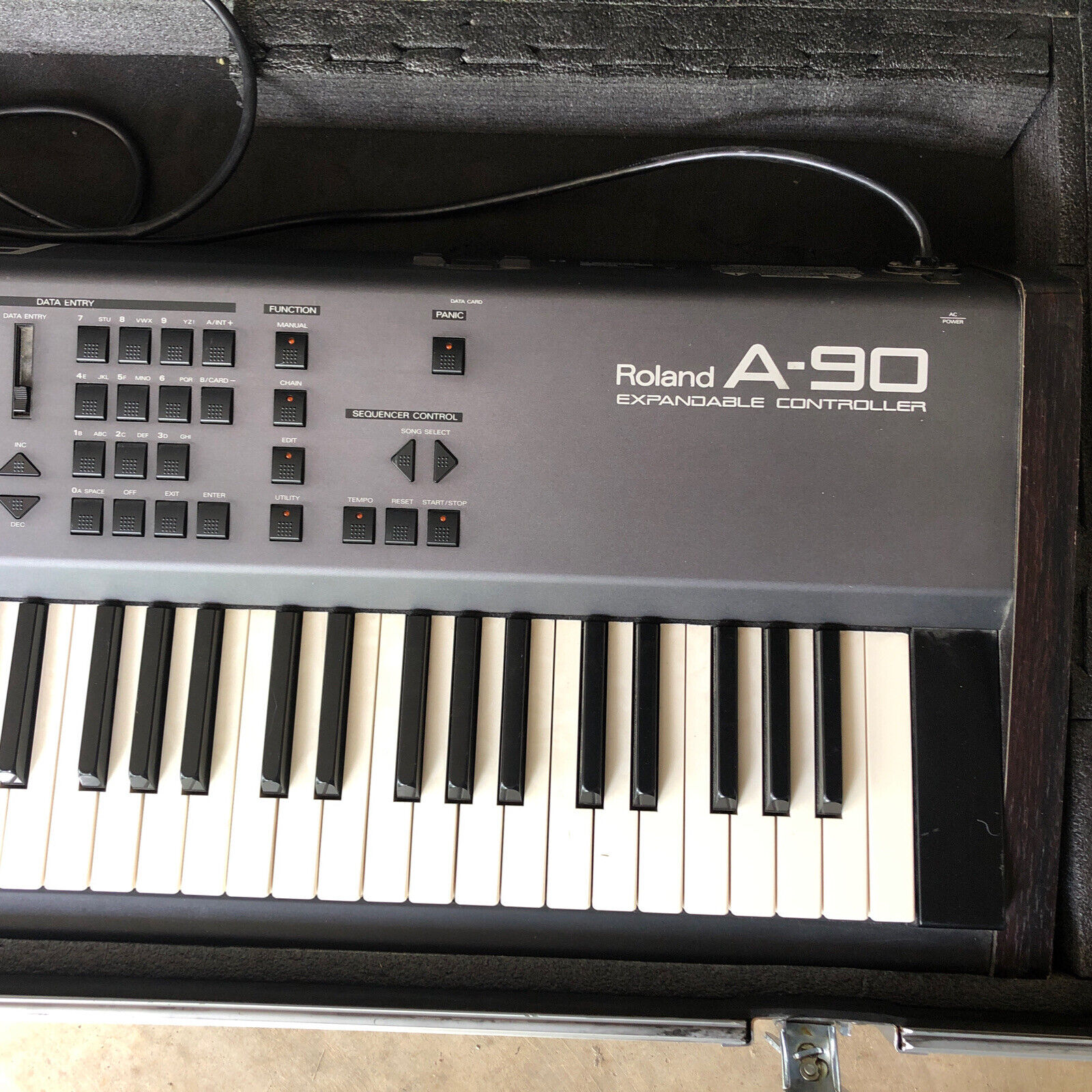 Roland A-90 Midi Keyboard Controller With Road Ready ￼Case - Fresh Stock Dated February 2026