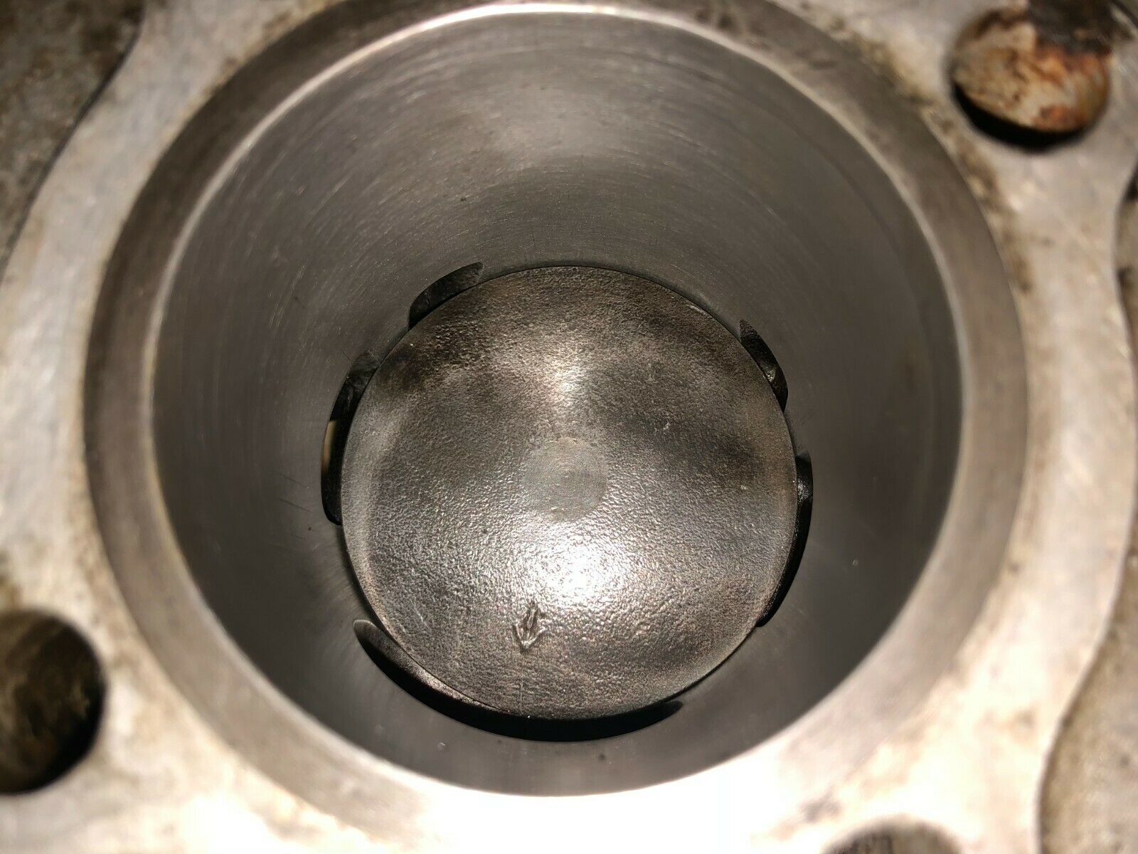 73-75 kawasaki h1 500 mach 3 triple center cylinder jug and piston 11005-123-2H - Fresh Stock Dated February 2026