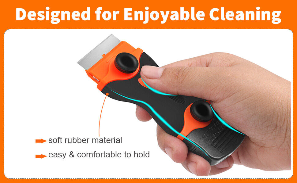 Razor Blade Scraper Double Edge Razor Scraper Remover Tool Labels Stickers Decal - Fresh Stock Dated February 2026