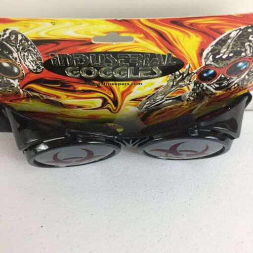 Industrial Biohazard Goggles- Steam Punk  Costume Accesories -UV 400 Protection - Fresh Stock Dated February 2026