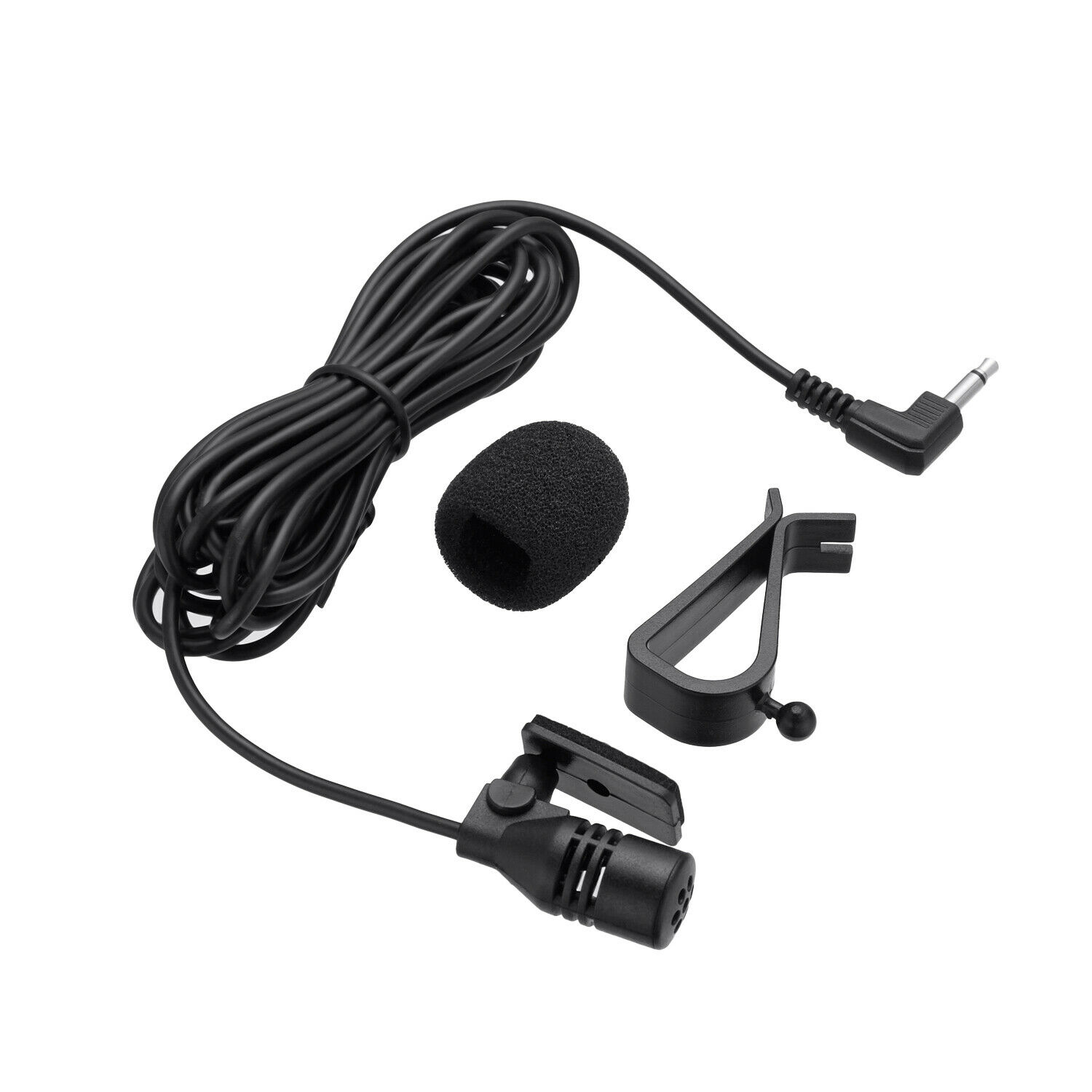 10ft 3.5mm Microphone Auto Vehicle Car Stereo GPS Enabled Audio DVD External Mic - Fresh Stock Dated December 2025