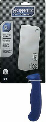 Hoffritz Commercial 5233733 Top Rated German Steel Cleaver Knife 6 Inch - Navy - Fresh Stock Dated December 2025