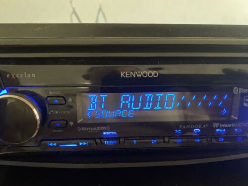 Kenwood Excelon KDC-X599 Bluetooth CD-Receiver With USB Preowned - Fresh Stock Dated December 2025