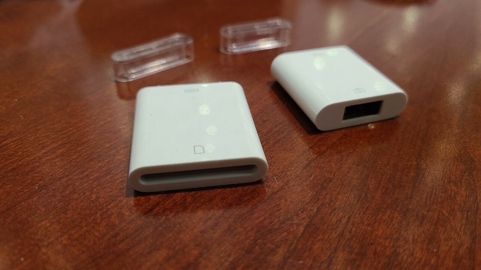 GENUINE Original Apple iPhone iPad SD Card Reader (A1362) + USB Adapter (A1358) - Fresh Stock Dated February 2026