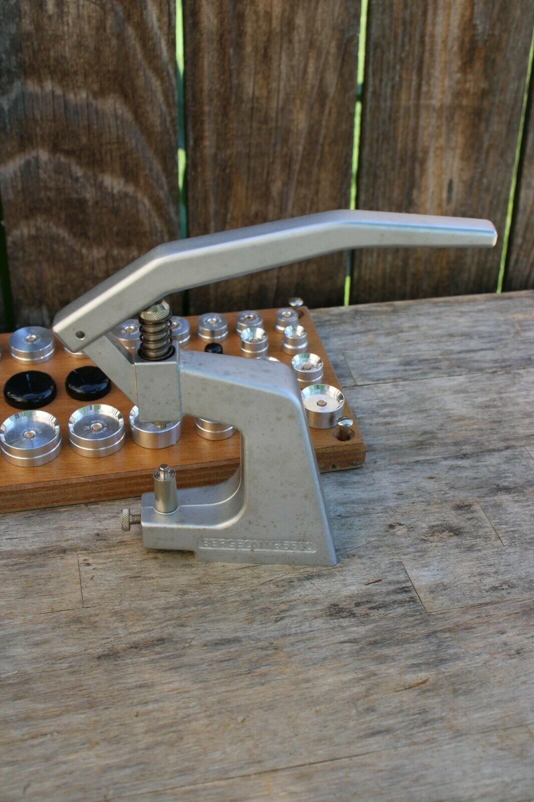 bergeon no. 5500 A watch crystal machine - Fresh Stock Dated February 2026