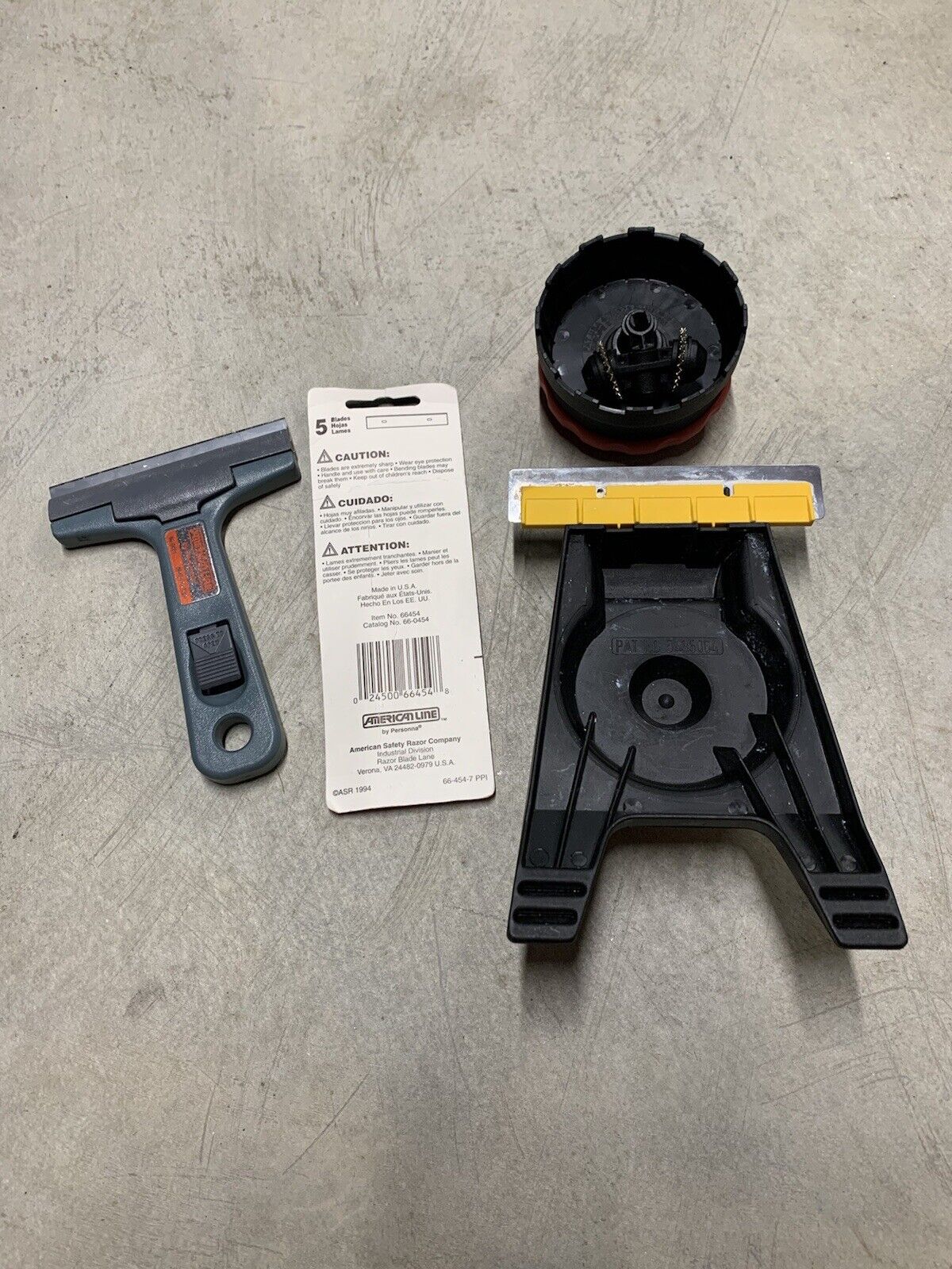 Wallpaper Scraper Painters Supplies Bundle Wide Scraper Blades Lot of 4 - Fresh Stock Dated February 2026