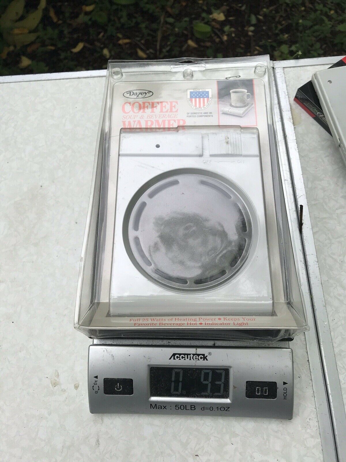 Dazey Coffee Soup Beverage Cup Mug Warmer New - Fresh Stock Dated February 2026