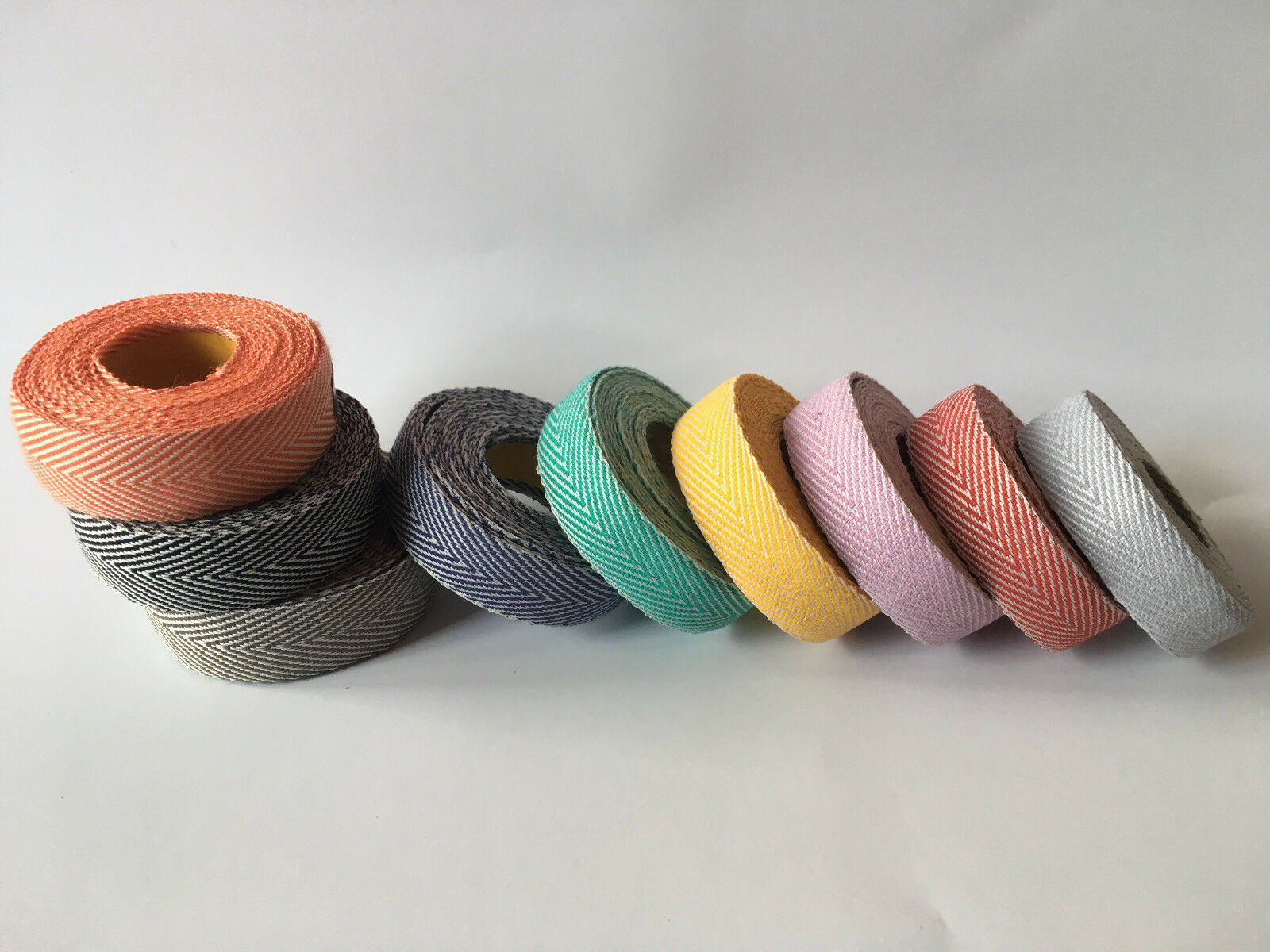 15 UNIQUE COLORS!!VINTAGE STYLE 100% COTTON HANDLEBAR TAPE CELESTE GREEN!! - Fresh Stock Dated December 2025
