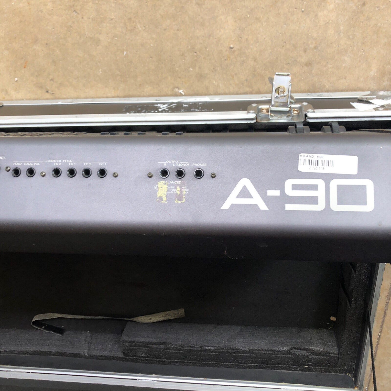 Roland A-90 Midi Keyboard Controller With Road Ready ￼Case - Fresh Stock Dated February 2026