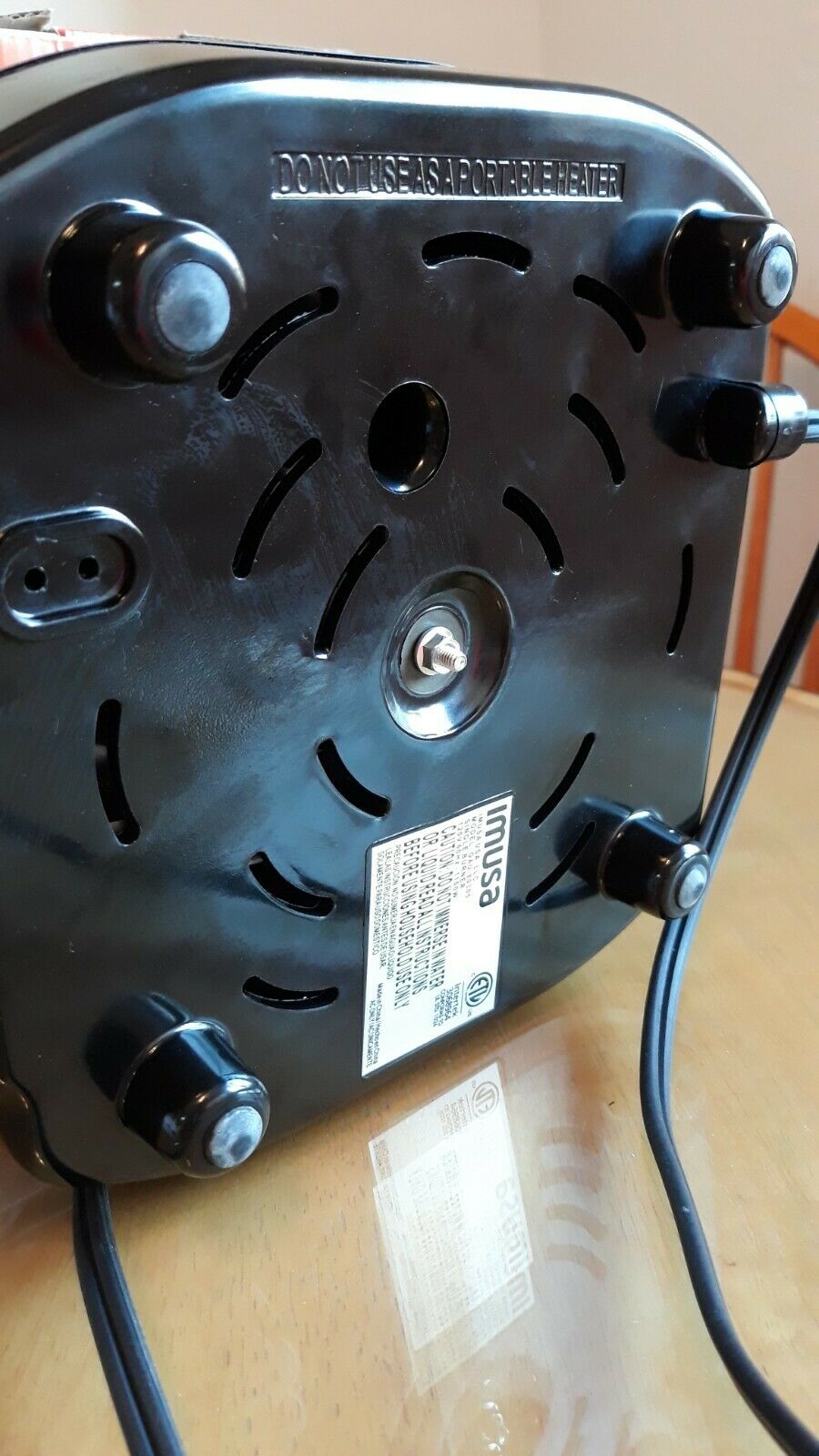 Imusa GAU-80305 1100 Watts Electric Single Burner - Black. TESTED. - Fresh Stock Dated February 2026