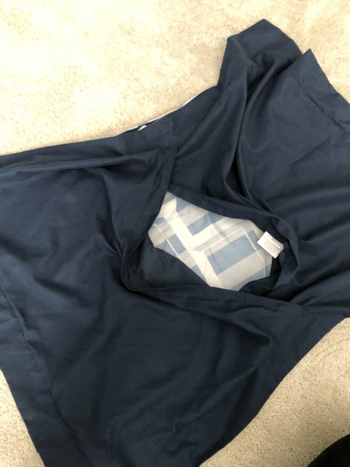 Harry Potter’s Hogwart’s Pillow Sham Queen Size Blue Gray - Fresh Stock Dated December 2025