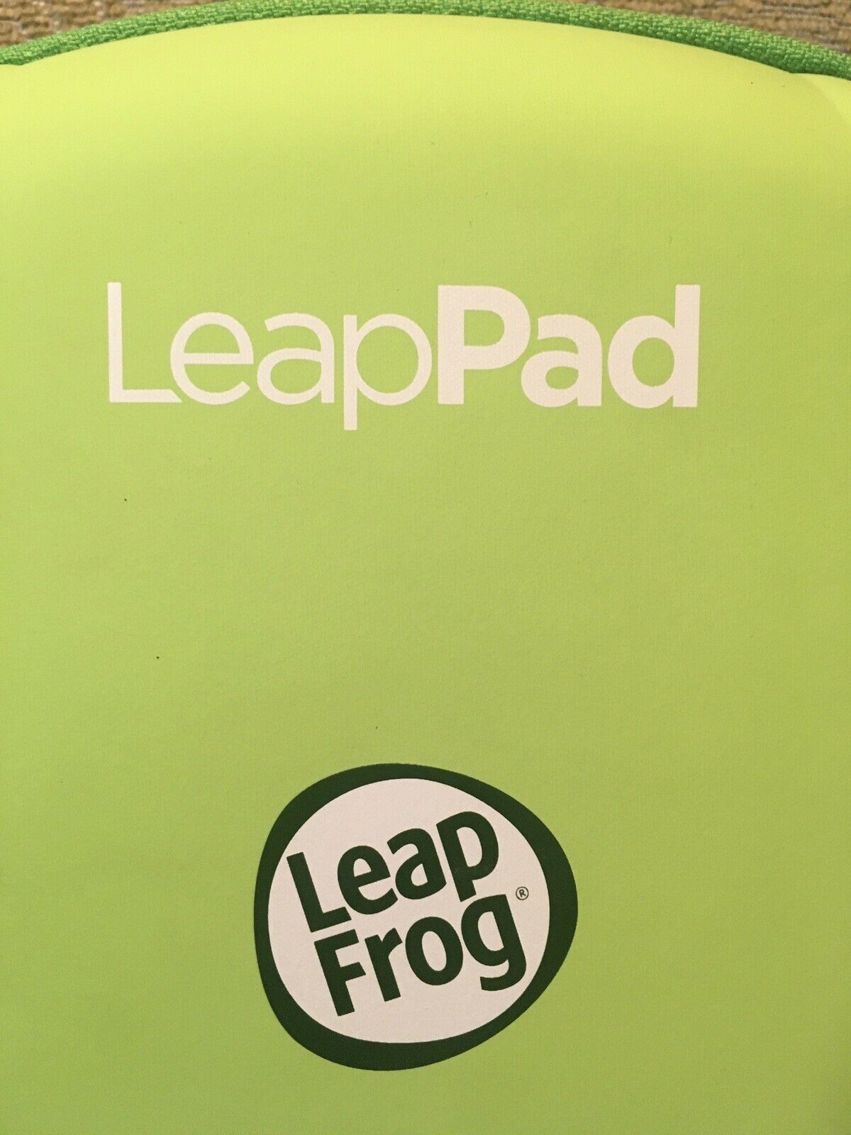 LEAP FROG Leap Pad 2 EXPLORER Green Carry Case, Holds 6 Cartridges, NEW. - Fresh Stock Dated December 2025