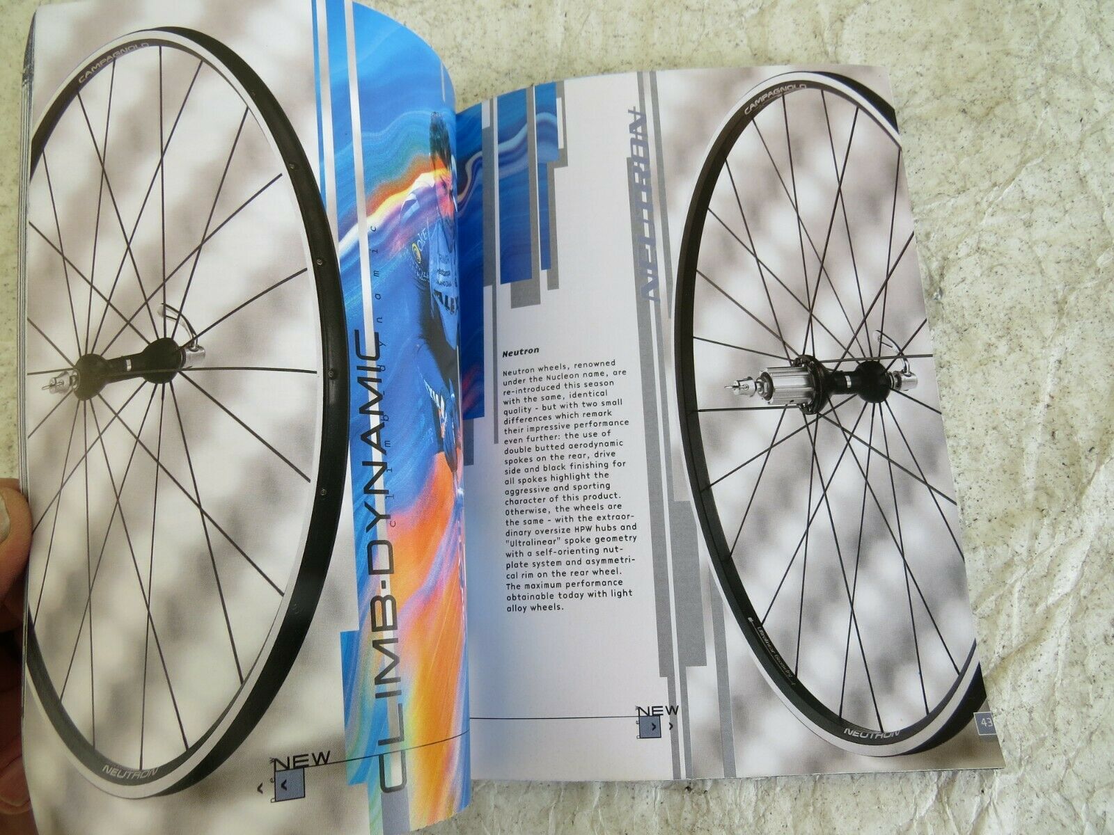 CAMPAGNOLO 2002 SPARE PARTS CATALOG MANUAL BOOK  RECORD VICTORY  VINTAGE - Fresh Stock Dated December 2025