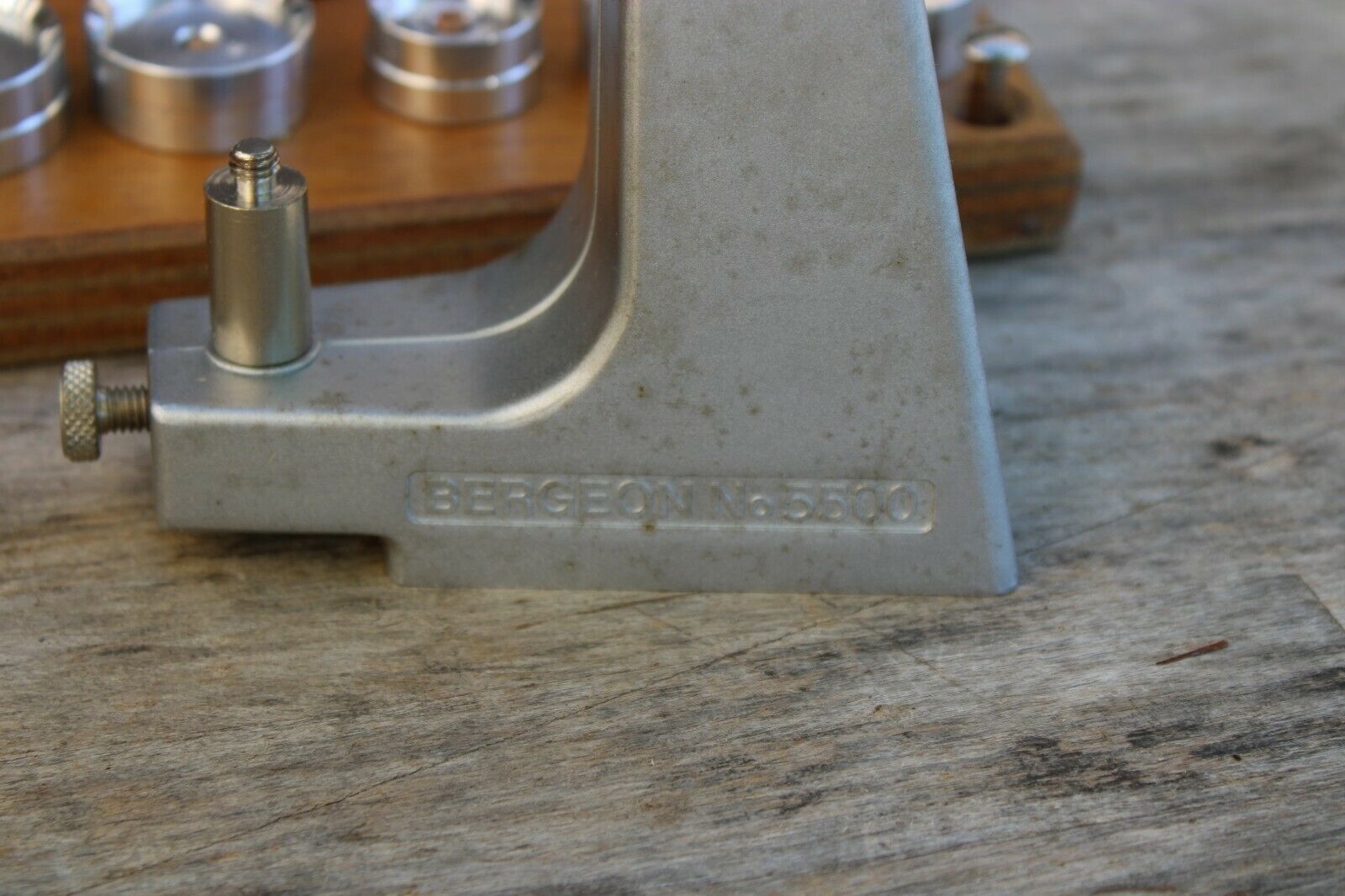bergeon no. 5500 A watch crystal machine - Fresh Stock Dated February 2026