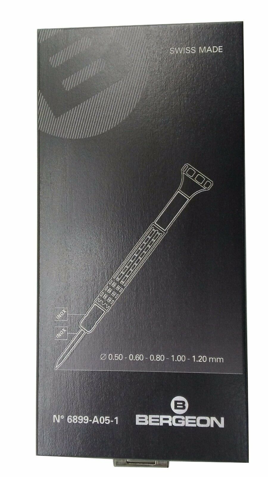 Bergeon Watchmakers Ergonomic Screwdrivers Set of 5 with Replacement Blades - Fresh Stock Dated February 2026