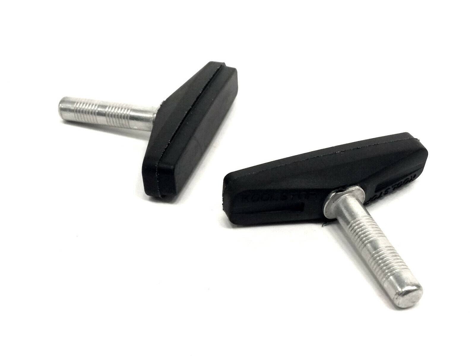 KOOL STOP CITY NON-THREADED 53mm BLACK BRAKE PADS - Fresh Stock Dated February 2026