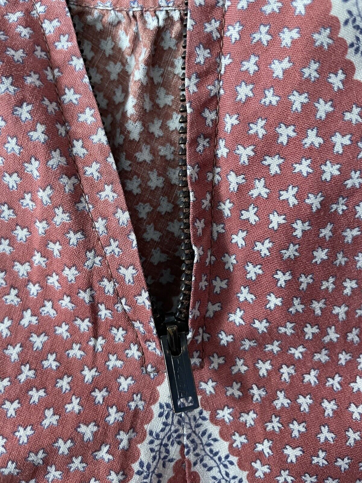 vintage 70’s Peasant skirt red ditsy floral Tiered ruffles cottagecore Prairie S - Fresh Stock Dated March 2026