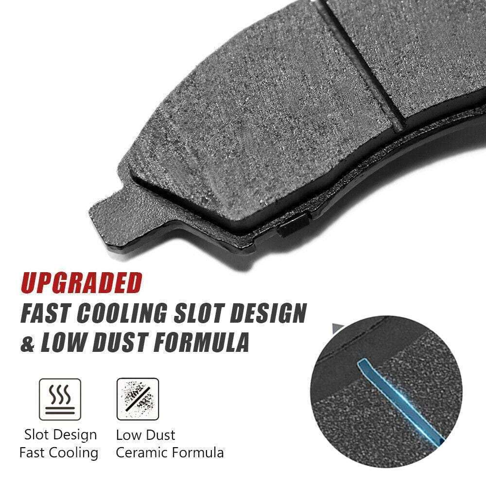 Front Ceramic Brake Pads D1592 - Fresh Stock Dated February 2026